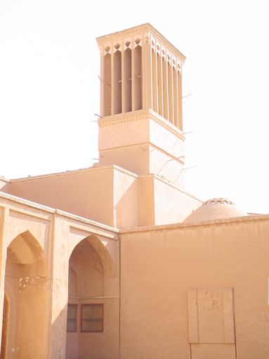 Jamea Mosque Minarets - Yazd 2001