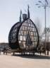 Detail of Saint Hossein's memorial float - Yazd March 2003 by A. Ebrahimi