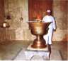 Zoroastrian fire chamber (continuously lit since 900 AD) - Yazd 