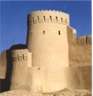 Watch tower at the rampart of Yazd 