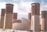Water Storage (Ab-anbar) with six wind towers 