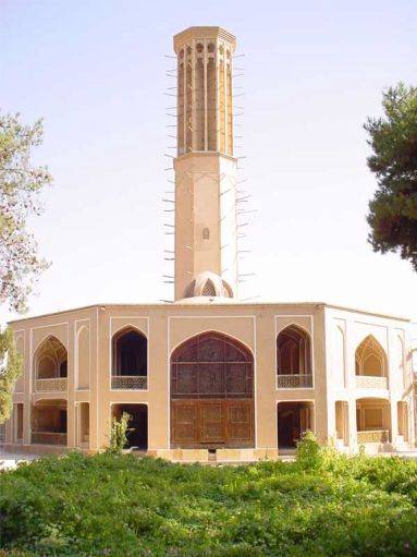 Dowlatabad Garden.s Main Building - Yazd / 19th October 2001