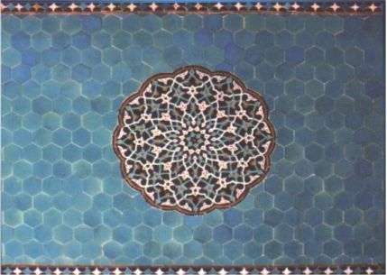 Jamea Mosque tile work 2